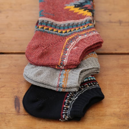 Low Rejilla Socks in Midnight Blue