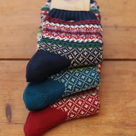 Mid-high Ledas Grand Blue Socks