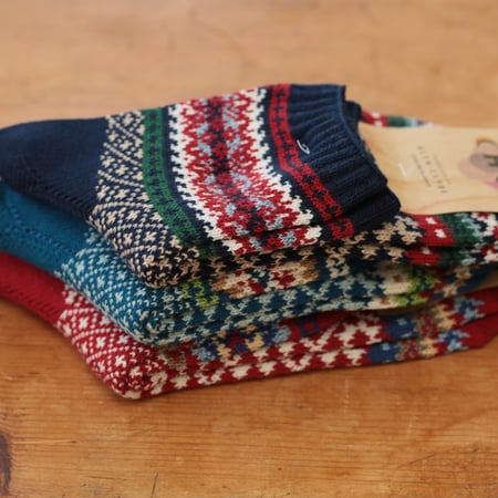 Mid-high Ledas Soleil Blue Socks