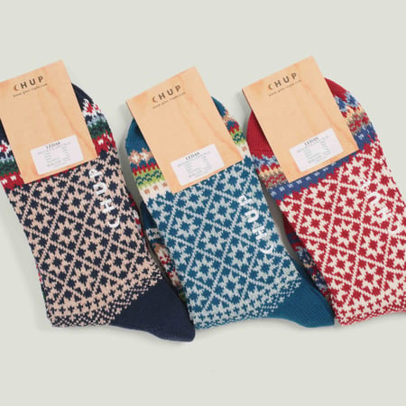 Chaussettes mi-hautes Ledas Soleil Blue