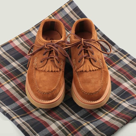 Blucher Rocker with Kiltie FO G Brown
