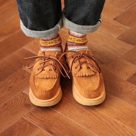 Blucher Rocker with Kiltie FO G Brown