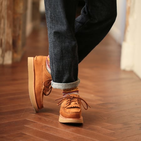 Blucher Rocker with Kiltie FO G Brown