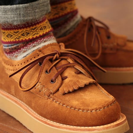 Blucher Rocker with Kiltie FO G Brown