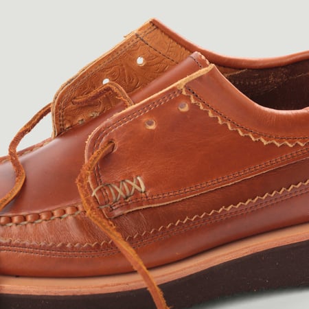 Blucher DB with Kiltie in Whisky Color