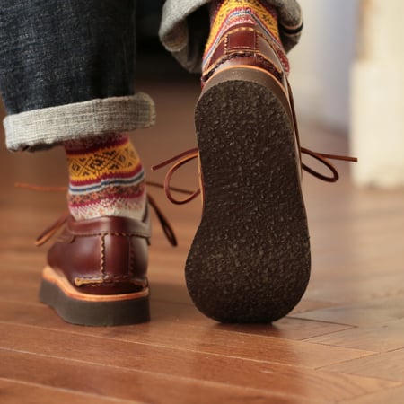 Blucher Rocker with Kiltie G Brown