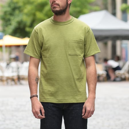 Lot 4601 Pocket T-Shirt Grass Green