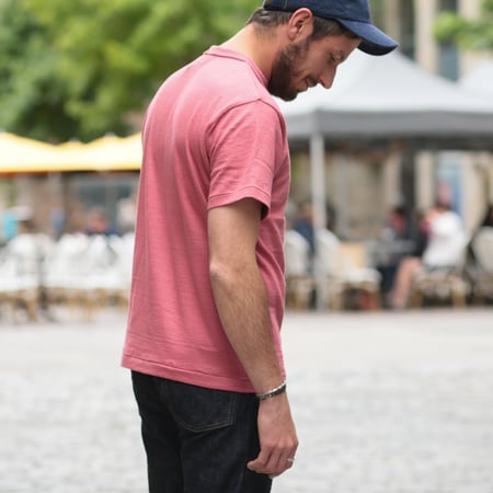 Lot 4601 Pocket T-Shirt Faded Red