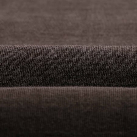 Short Sleeve Crew T-Shirt in Chocolate Brown
