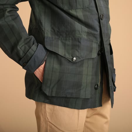 Rain Weekender Coat Black Watch