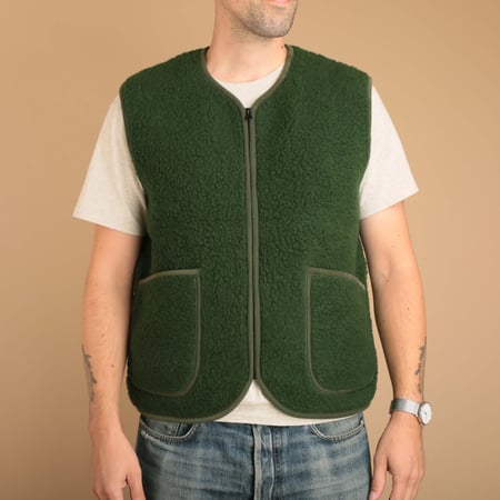 Pepitko Vest Dark Green