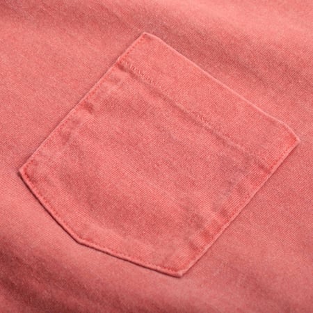 "SURE MFG" 7.5oz Pocket S/S Tee Sweet Chili