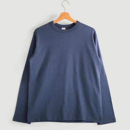 Lot 5906 L/S No Print T-Shirt Navy