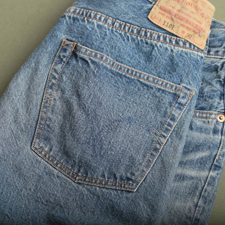 Lot 1101 "2nd Hand" 12oz Light Used Wash