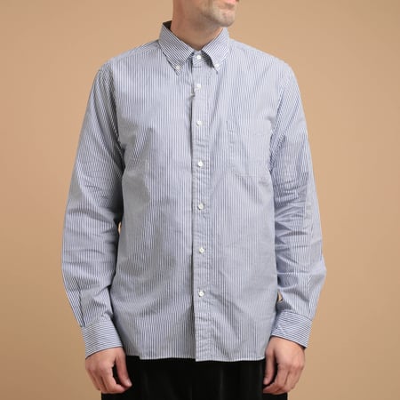 BD Block Stripe Shirt Navy