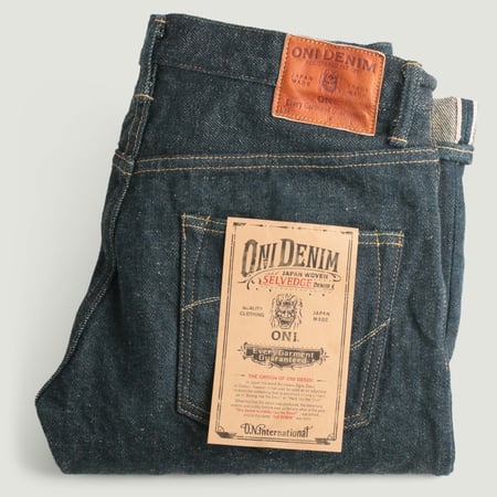 ONI / 902ZR "Secret Denim" 20oz High Rise Relaxed Tapered