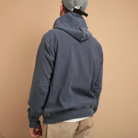 Heavy Zip Hood Sweat P-Navy