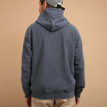 Heavy Zip Hood Sweat P-Navy