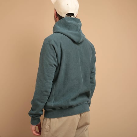 Heavy Zip Hood Sweat P-Slate