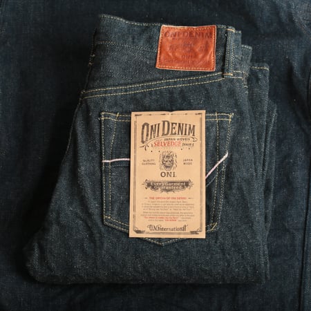 ONI / 288ZR-SV "Secret Denim" 20oz Regular Straight