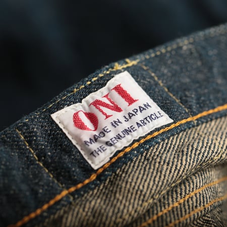 ONI / 288ZR-SV "Secret Denim" 20oz Regular Straight