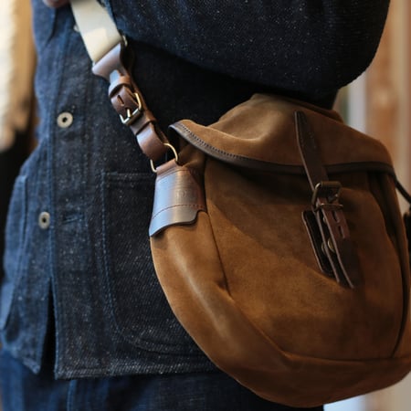 Fisherman's Musette in Tobacco color
