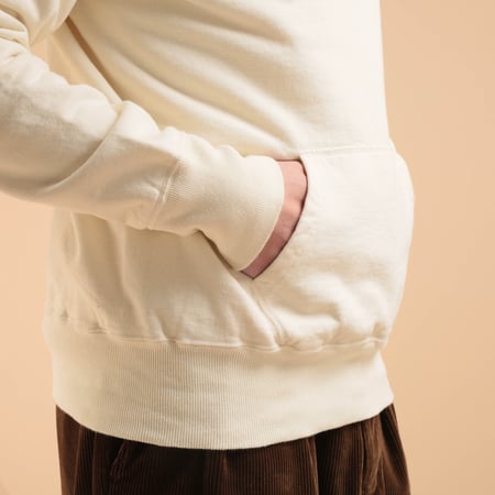Lot 462 Hooded Sweatshirt Cream