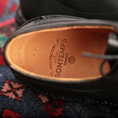 BONTEMPS MANUFACTURE / MBF 101 Black Derby