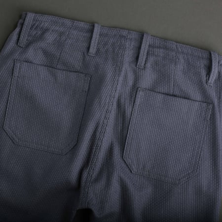 Boarder Pant Navy Sashiko