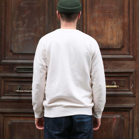 Raglan Crewneck Sweatshirt P-Natural