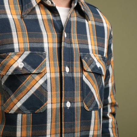 Lot 3104 Flannel Shirt Navy