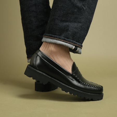 Weejuns 90s Larson Penny Loafers Black