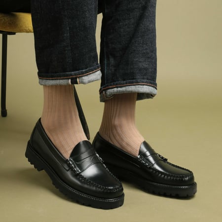 Weejuns 90s Larson Penny Loafers Black