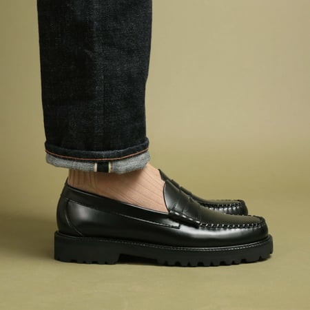 Weejuns 90s Larson Penny Loafers Black