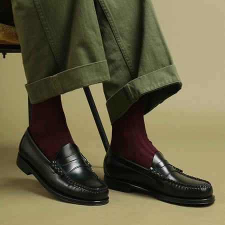 Weejuns Heritage Larson Penny Loafers Black