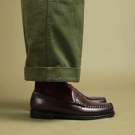 Weejuns Heritage Larson Penny Loafers Wine