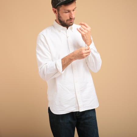 BD Oxford Shirt White