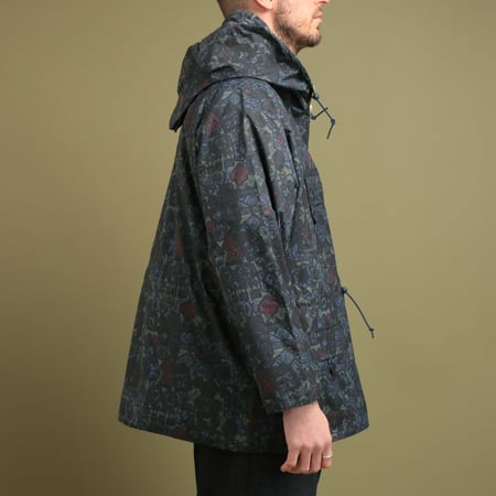 Eurosports Nylon Ripstop Batik Print Anorak