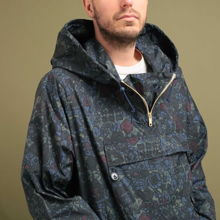 Eurosports Nylon Ripstop Batik Print Anorak