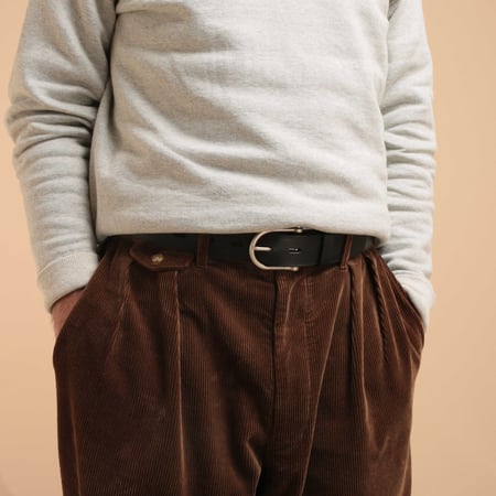 Black Manila Belt