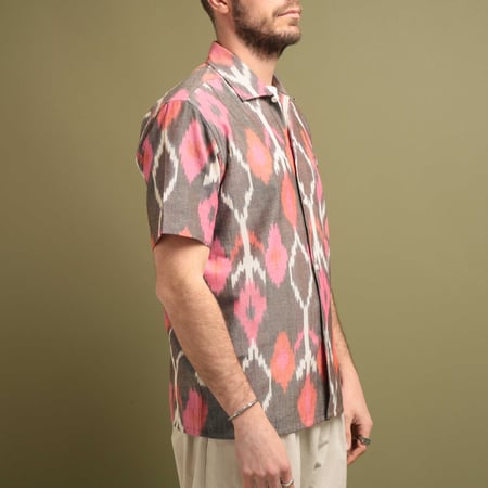 KARDO x FLÂNEURS / S/S Shirt Ikat 46