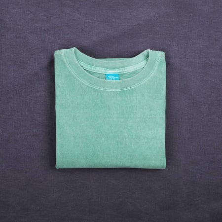 Short Sleeve Crew T-Shirt in Smokey Green