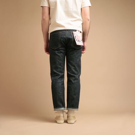 "NO COMPLY" Slim 13.5oz Indigo Selvedge Denim