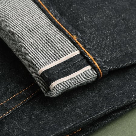"NO COMPLY" Slim 13.5oz Indigo Selvedge Denim