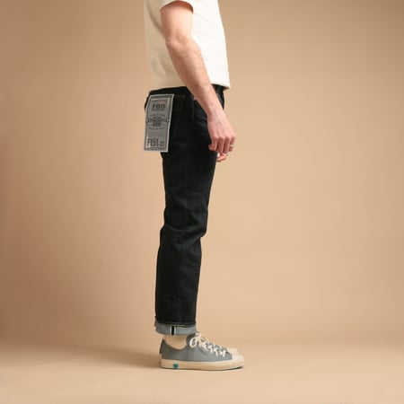 F151-23 XX 5P Supima Cotton Selvedge Denim