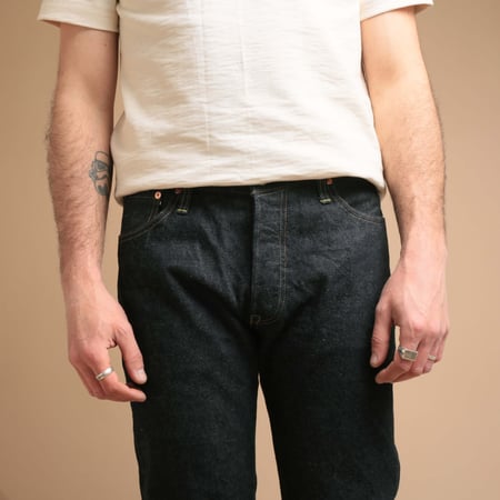 F151-23 XX 5P Supima Cotton Selvedge Denim