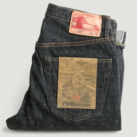 F147 Tight Straight 14oz G3 Selvedge Denim