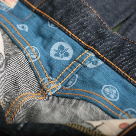 0306-40 Tight Tapered 14.7oz Legacy Blue Denim