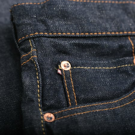 0306-40 Tight Tapered 14.7oz Legacy Blue Denim