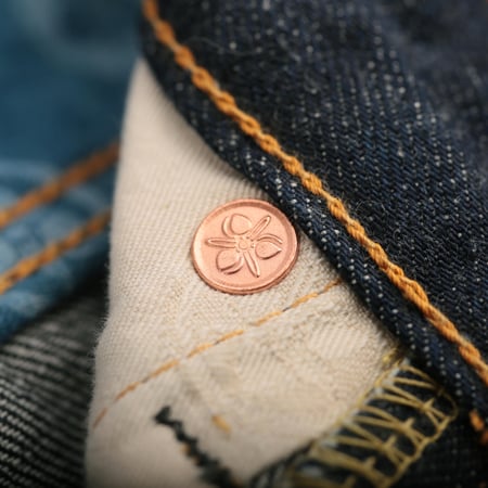 0306-40 Tight Tapered 14.7oz Legacy Blue Denim